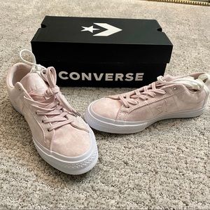 converse one star peached wash low top